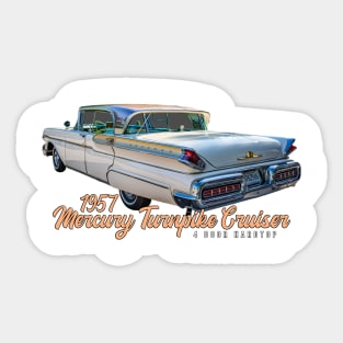 1957 Mercury Turnpike Cruiser 4 Door Hardtop Sticker